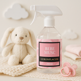 Spray Textile BÉBÉ MUSC 250 ml – LEBONFLACON