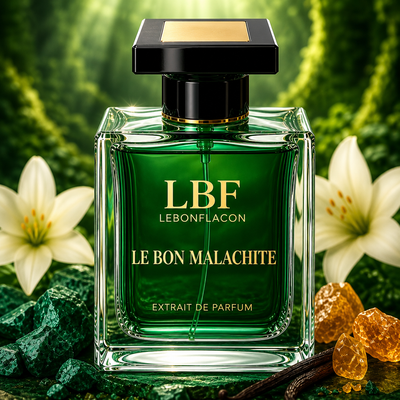 LE BON MALACHITE – Extrait de parfum longue tenue LEBONFLACON