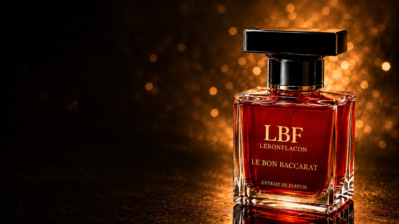 Flacon LEBONFLACON, extrait de parfum fabriqué en France